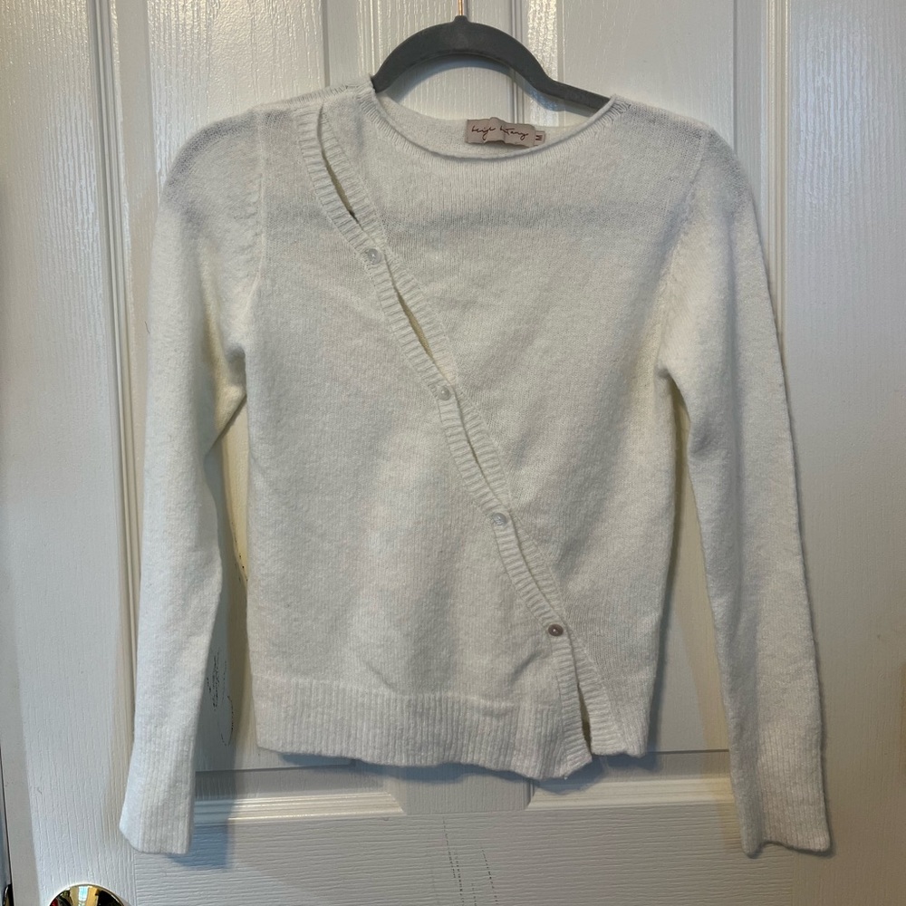 Beige botany cardigan